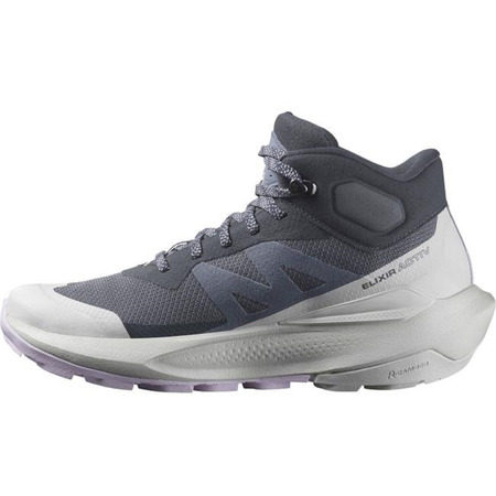 Chaussure Salomon Elixir Activ Mid GTX W Noir/Bone