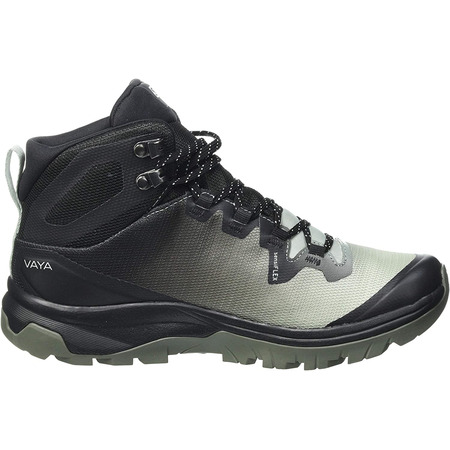 Chaussure Salomon Vaya Mid GTX W Gris Verdâtre / Noir