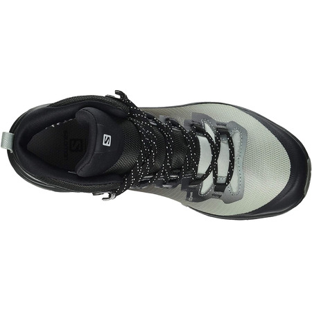 Chaussure Salomon Vaya Mid GTX W Gris Verdâtre / Noir