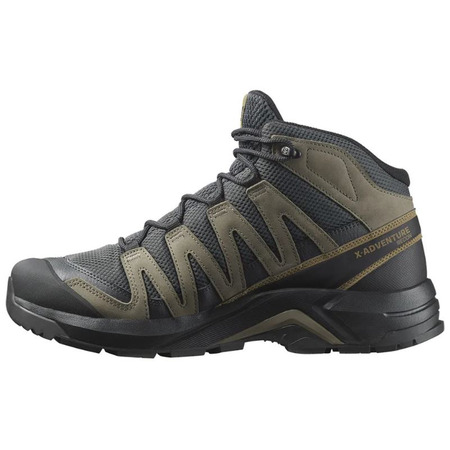 Chaussures Salomon X-Adventure Recon Mid GTX Gris/Noir/Kaki