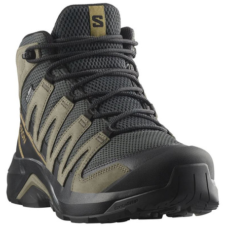 Chaussures Salomon X-Adventure Recon Mid GTX Gris/Noir/Kaki