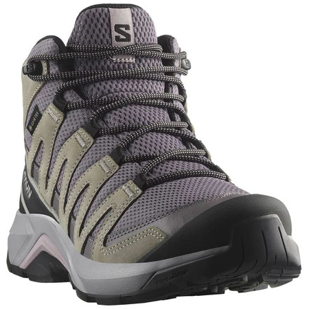 Chaussures Salomon X-Adventure Recon W Mid GTX Gris