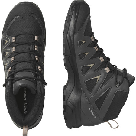 Bottes Salomon X Braze Mid GTX Gris/Beige