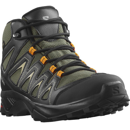 Bottes Salomon X Braze Mid GTX Noir/Olive