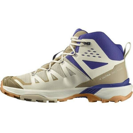 Chaussure Salomon X Ultra 360 Edge Mid GTX Blanc/Beige/Violet