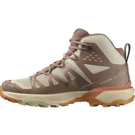 Salomon X Ultra 360 Edge Mid GTX W Beige/Marron Botte