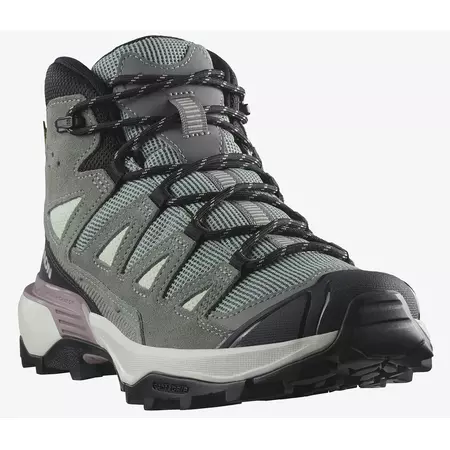 Chaussures Salomon X Ultra 360 LTR Mid GTX W Gris/Vert
