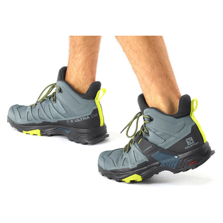 Bottes Salomon X Ultra 4 GTX Gris/Noir/Jaune