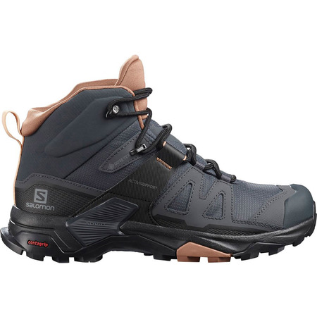 Chaussure Salomon X Ultra 4 GTX MID W Rose/Gris