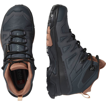 Chaussure Salomon X Ultra 4 GTX MID W Rose/Gris