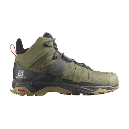 Botte Salomon X Ultra 4 Mid Wide GTX vert olive
