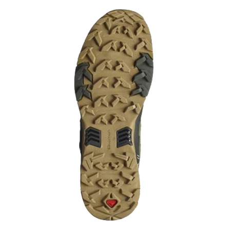 Botte Salomon X Ultra 4 Mid Wide GTX vert olive