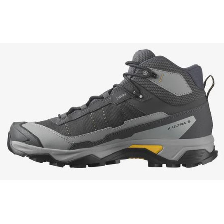 Chaussures Salomon X Ultra 5 Mid GTX Gris/Moutarde