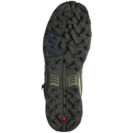 Chaussures Salomon X Ultra 5 Mid GTX Gris/Vert