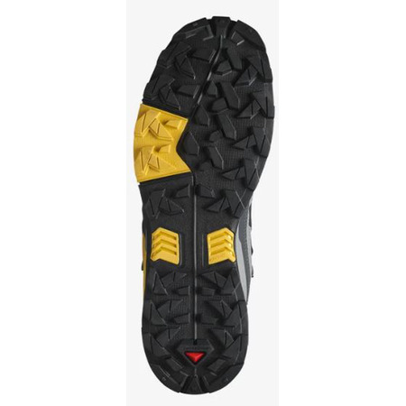 Chaussures Salomon X Ultra 5 Mid GTX Noir/Gris/Moutarde