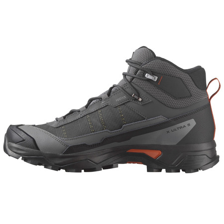 Chaussures Salomon X Ultra 5 Mid GTX Noir/Gris/Orange