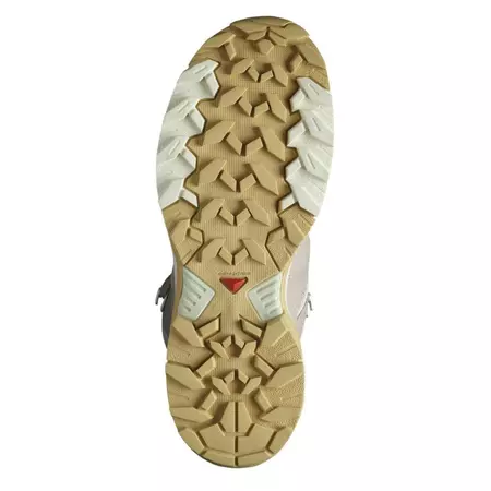 Chaussures Salomon X Ultra Edge Mid GTX W beige/vert