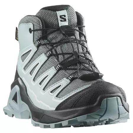 Bottes Salomon X Ultra Mid GTX J Gris/Bleu