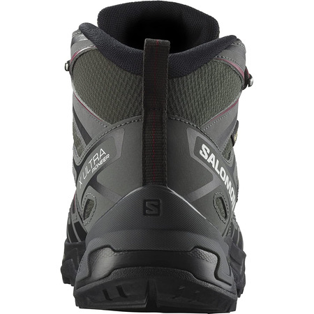 Bottes Salomon X Ultra Pioneer Mid GTX Gris/Grenat