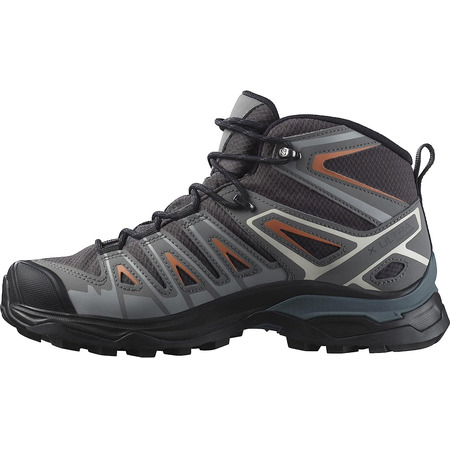 Bottes Salomon X Ultra Pioneer Mid GTX W Gris/Saumon