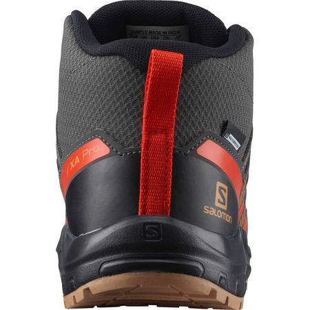 Chaussure Salomon XA PRO V8 MID CSWP J Gris/Or