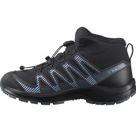 Chaussure Salomon Xa Pro V8 Mid CSWP J Noir/Bleu