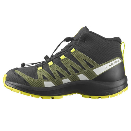 Chaussure Salomon XA PRO V8 MID CSWP J Noir/Vert