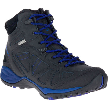 Merrell Siren Q2 Mid WTPF Bottes W Noir/bleu