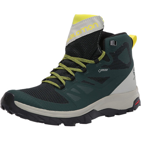 Profil de Salomon Mid GTX Bottes Vert/Lima