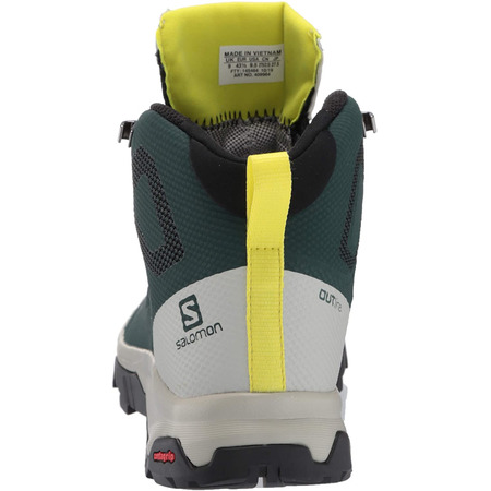 Profil de Salomon Mid GTX Bottes Vert/Lima