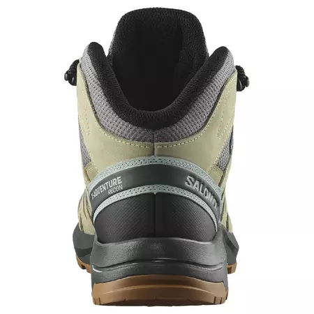 Chaussures Salomon X-Adventure Recon GTX W Mid Vert/Gris