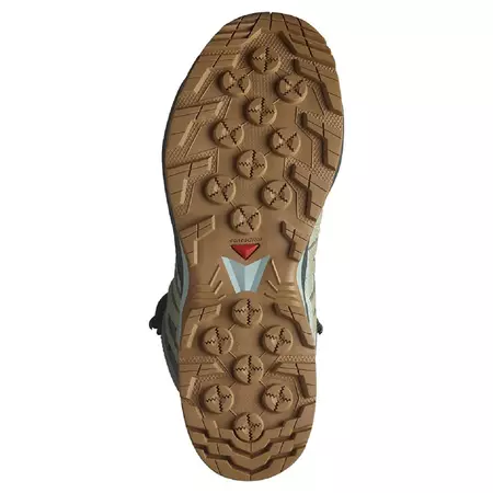 Chaussures Salomon X-Adventure Recon GTX W Mid Vert/Gris