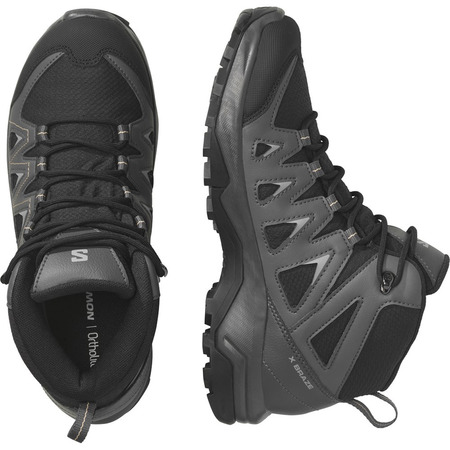 Bottes Salomon X Braze Mid GTX W Noir/Gris/Crème