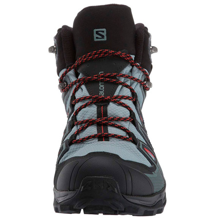 Salomon X Ultra 3 Mid GTX Gris/Négro/Rojo bottes
