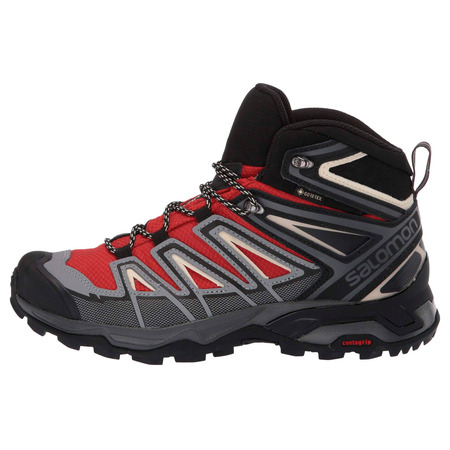 Salomon X Ultra 3 mi GTX Rouge/ Bottes de Gris
