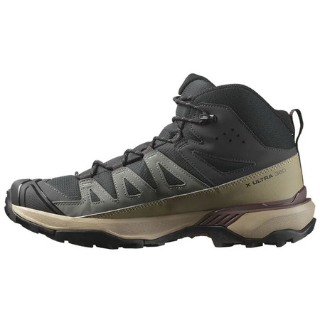 Chaussures Salomon X Ultra 360 Mid GTX Noir/Gris/Marron