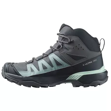 Chaussures Salomon X Ultra 360 Mid GTX W Gris/Aigue-marine