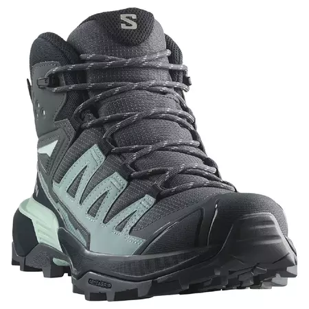 Chaussures Salomon X Ultra 360 Mid GTX W Gris/Aigue-marine