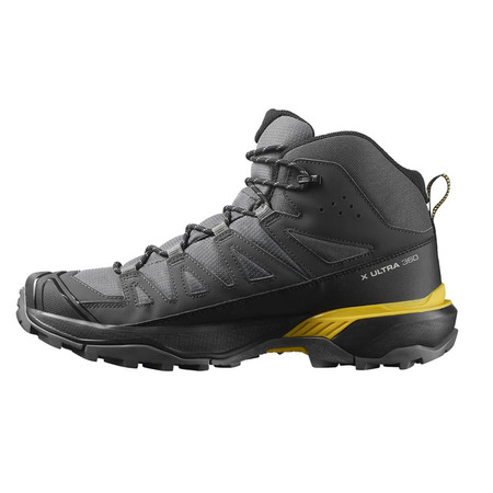 Chaussures Salomon X Ultra 360 Mid Noir/Gris/Jaune