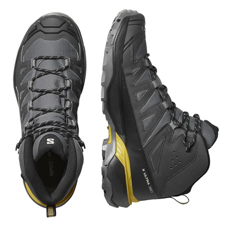 Chaussures Salomon X Ultra 360 Mid Noir/Gris/Jaune