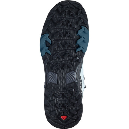 Salomon X Bottes Ultra 4 Mid Wide GTX W Gris/Azul