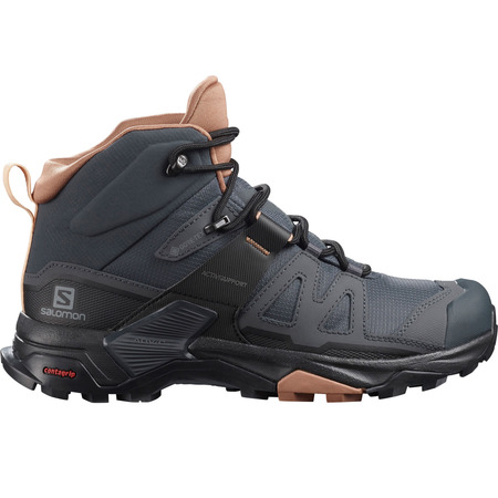 Bottes Salomon X Ultra 4 Mid Wide GTX W Gris/Rose