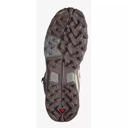 Chaussures Salomon X Ultra 5 Mid GTX W Gris/Beige/Marron