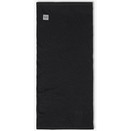 Cache-cou Buff Merino léger uni noir