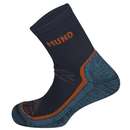 Chaussette Mund Sea Bleu/Vert