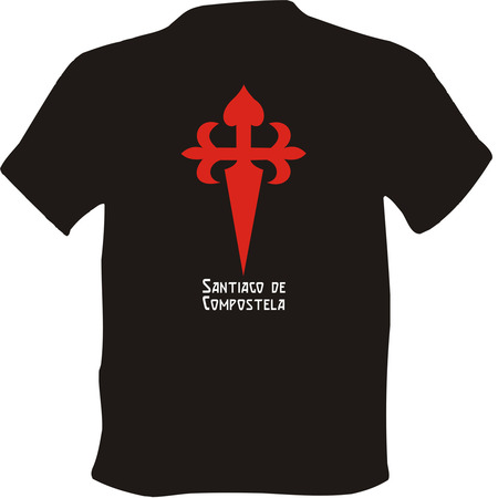 T-shirt Cruz de Santiago