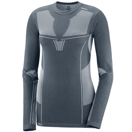 Chemise Salomon Primo Warm Seamless W Gris