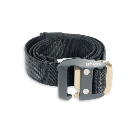 Tatonka Stretch Ceinture 25 mm Noir