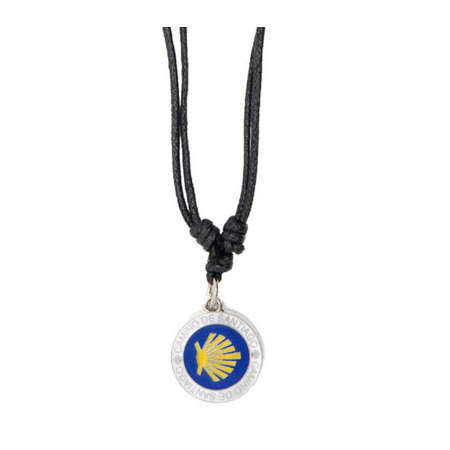 Pendentif en métal étoile chemin rond