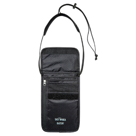 Pochette tour de cou Tatonka Skin avec blocage RFID Noir